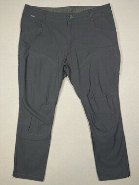 Kuhl Renegade Rock Hiking Soft Shell Charcoal Gray  Pants - Men Size 38 X 30